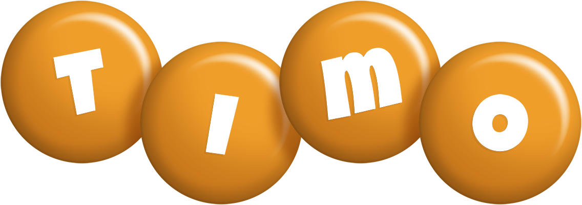 Timo candy-orange logo