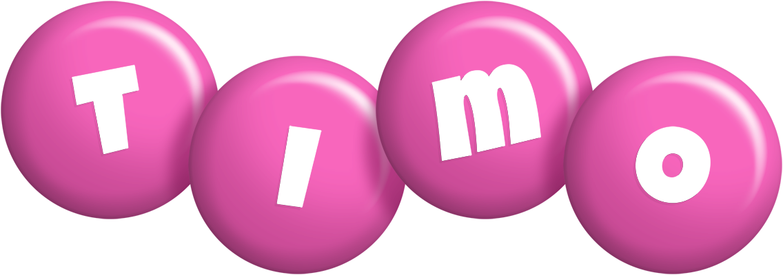 Timo candy-pink logo