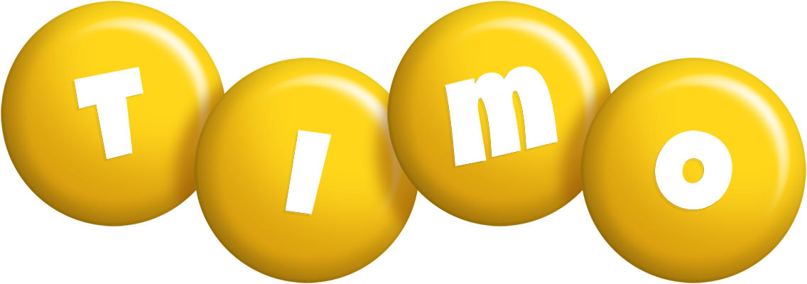 Timo candy-yellow logo