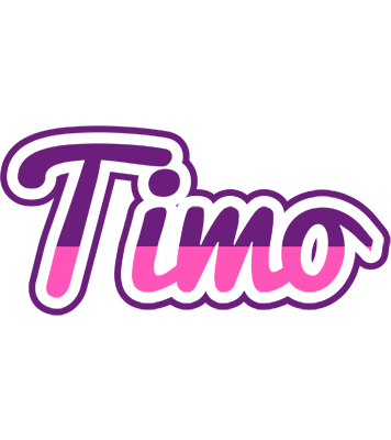 Timo cheerful logo