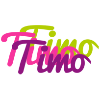 Timo flowers logo