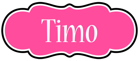 Timo invitation logo