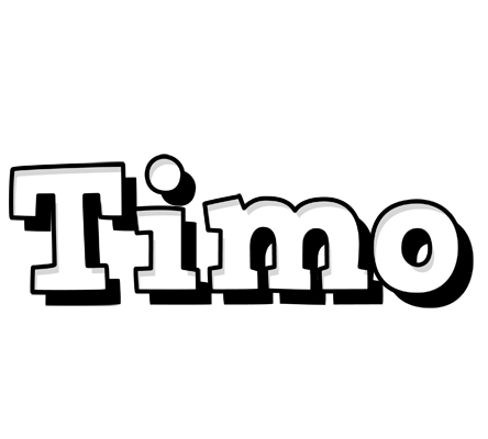 Timo snowing logo