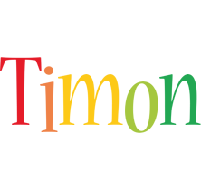 Timon birthday logo