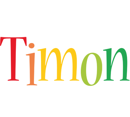 Timon birthday logo