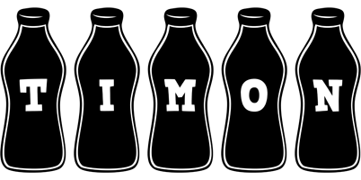 Timon bottle logo