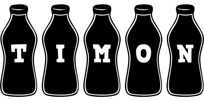 Timon bottle logo