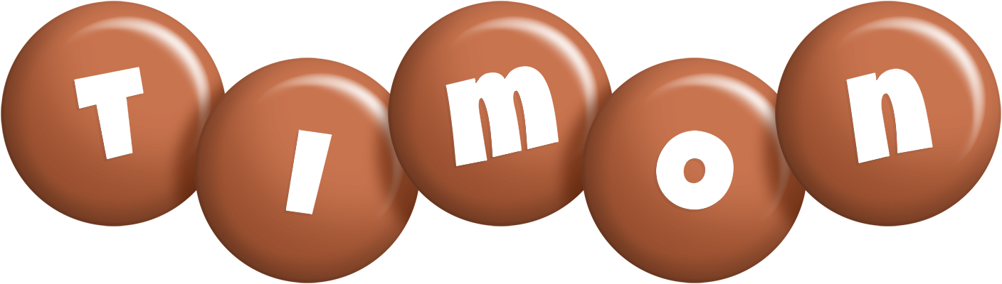 Timon candy-brown logo