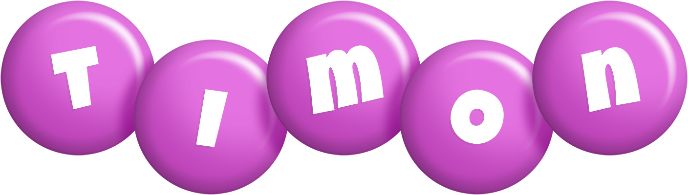 Timon candy-purple logo
