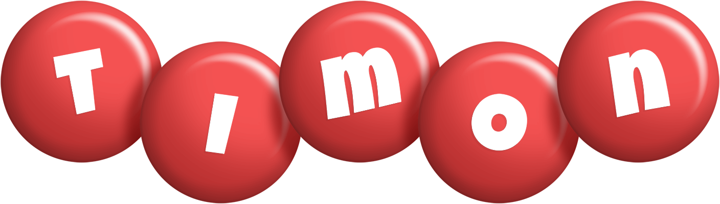 Timon candy-red logo