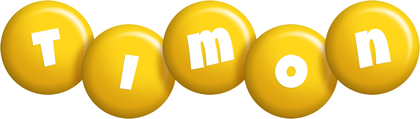 Timon candy-yellow logo