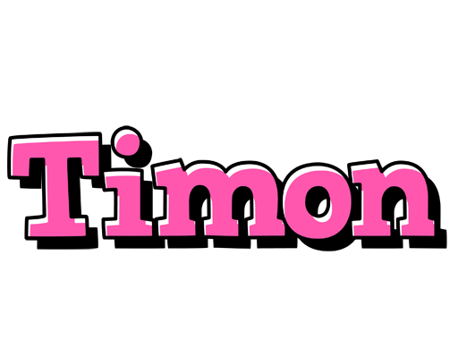 Timon girlish logo