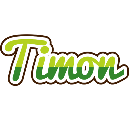 Timon golfing logo