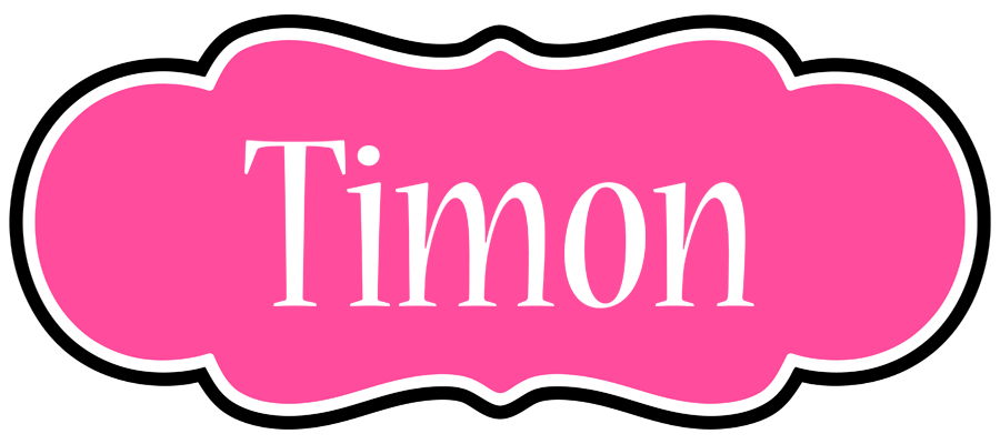 Timon invitation logo