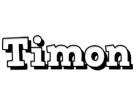 Timon snowing logo