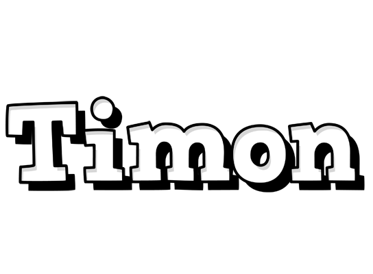Timon snowing logo