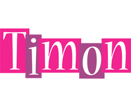 Timon whine logo