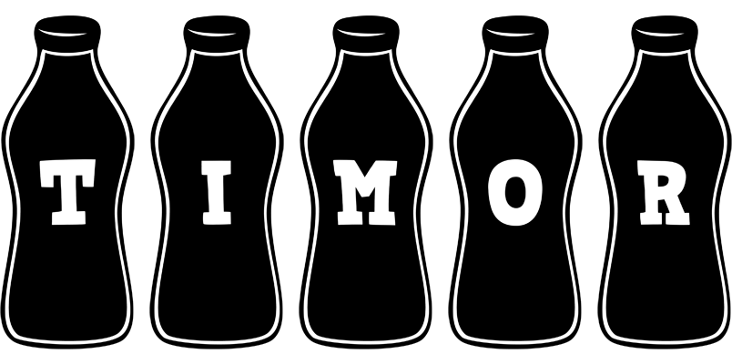 Timor bottle logo