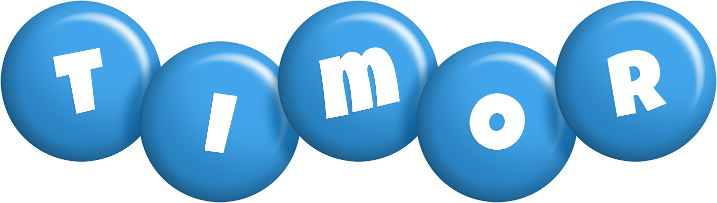 Timor candy-blue logo
