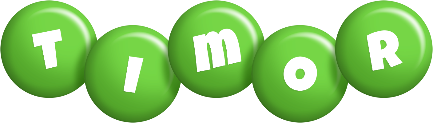 Timor candy-green logo