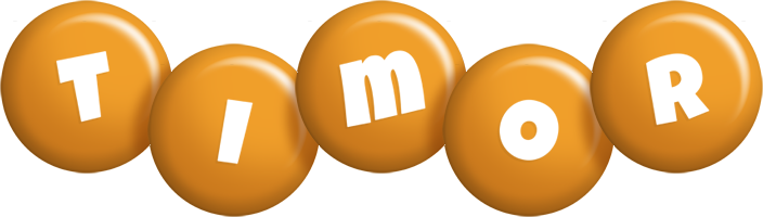 Timor candy-orange logo