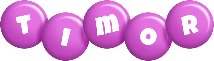 Timor candy-purple logo