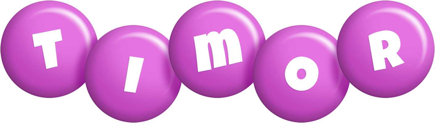 Timor candy-purple logo