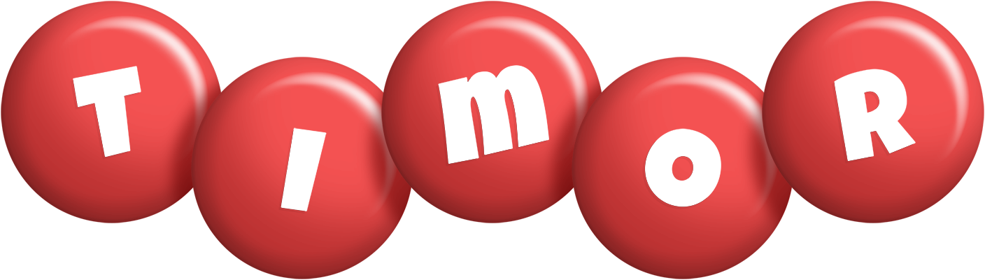 Timor candy-red logo