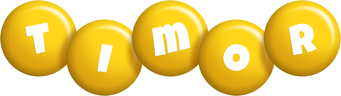 Timor candy-yellow logo