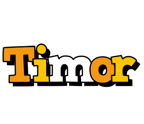 Timor cartoon logo