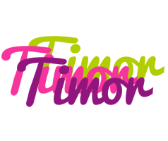 Timor flowers logo