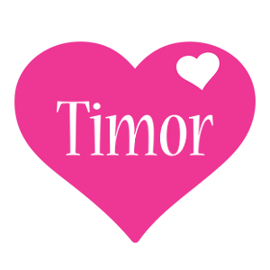 Timor love-heart logo