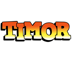 Timor sunset logo