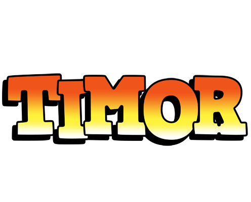 Timor sunset logo