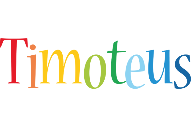 Timoteus birthday logo
