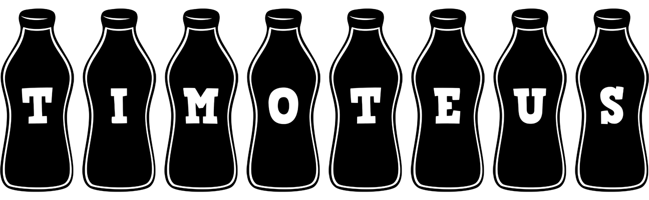 Timoteus bottle logo
