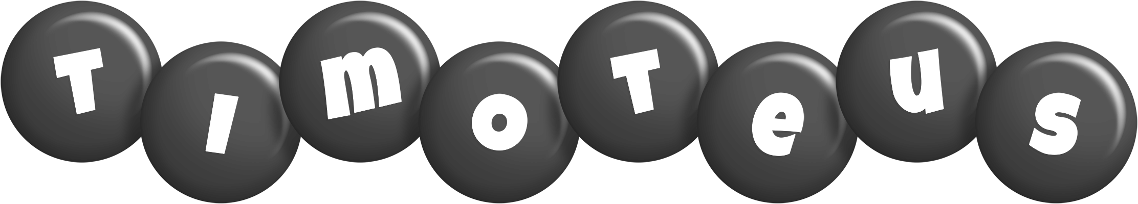 Timoteus candy-black logo