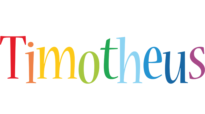 Timotheus birthday logo