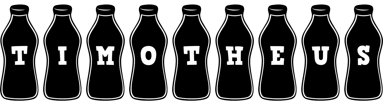 Timotheus bottle logo