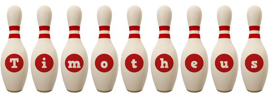 Timotheus bowling-pin logo