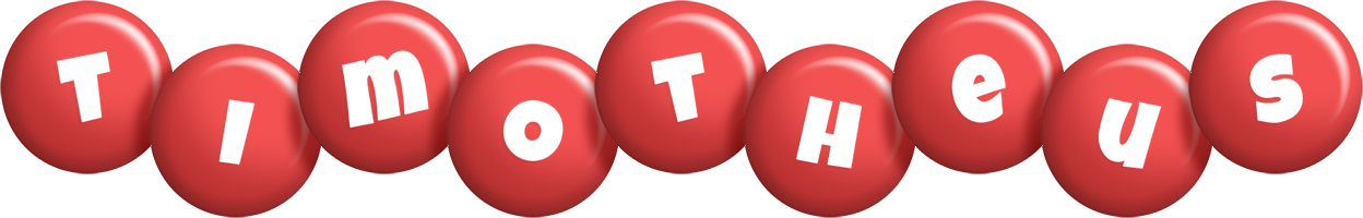 Timotheus candy-red logo