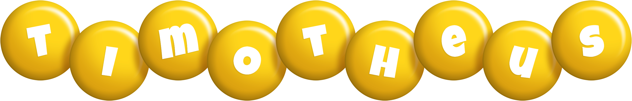 Timotheus candy-yellow logo