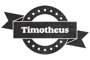 Timotheus grunge logo