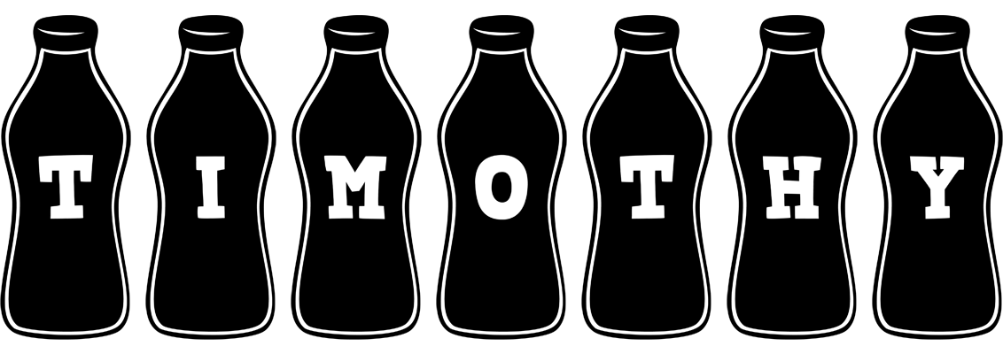 Timothy bottle logo