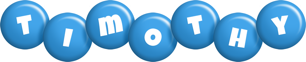 Timothy candy-blue logo