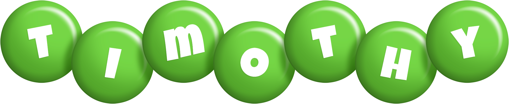 Timothy candy-green logo