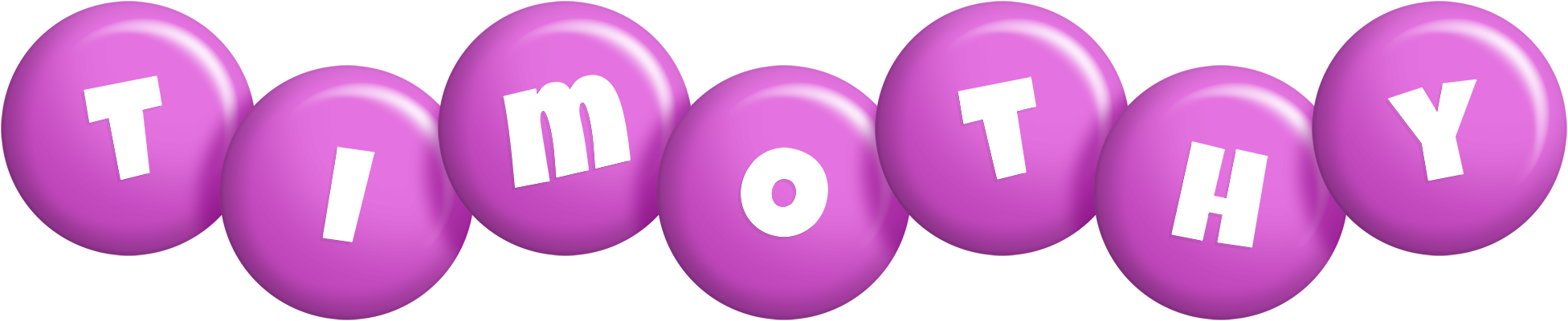 Timothy candy-purple logo