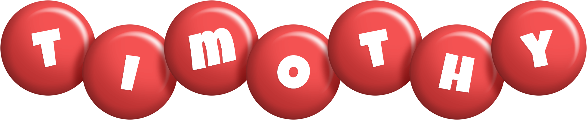 Timothy candy-red logo