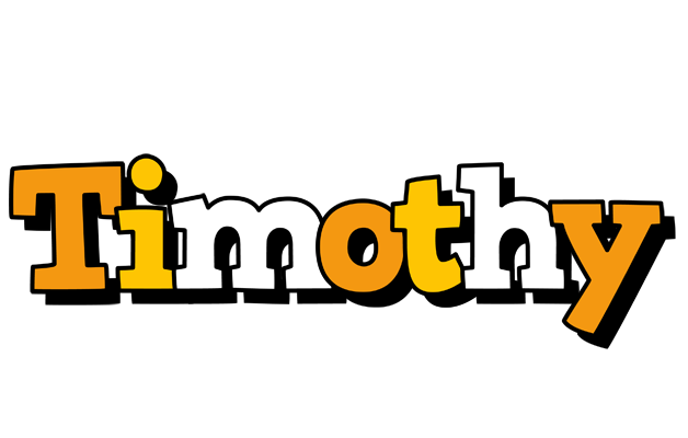 Timothy cartoon logo