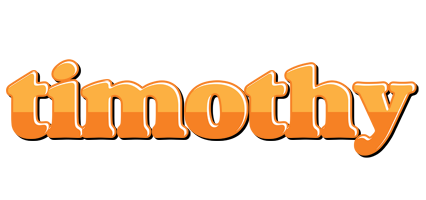 Timothy orange logo
